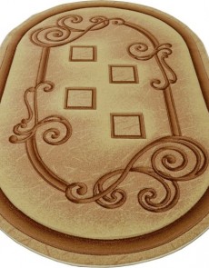 Синтетичний килим Hand Carving 0664 cream-brown - высокое качество по лучшей цене в Украине.